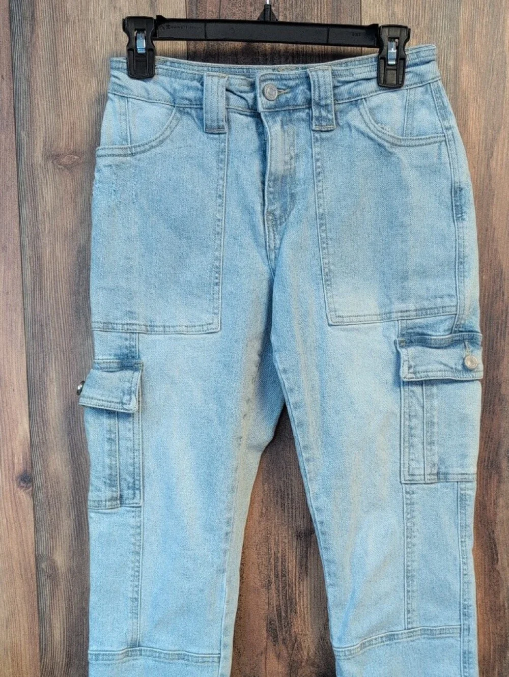 KanCan Slim Straight Ankle Crop Winston Cargo Jeans 1/24           631A